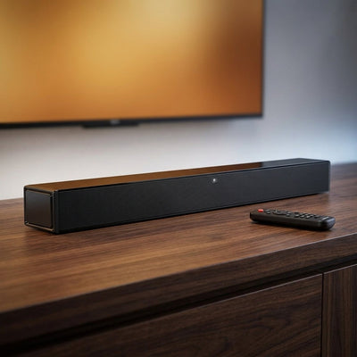 31 In. 2 Channel Bluetooth Soundbar Surround Sound System with Remote, HDMI ARC, Optical, AUX, USB for TV Speaker